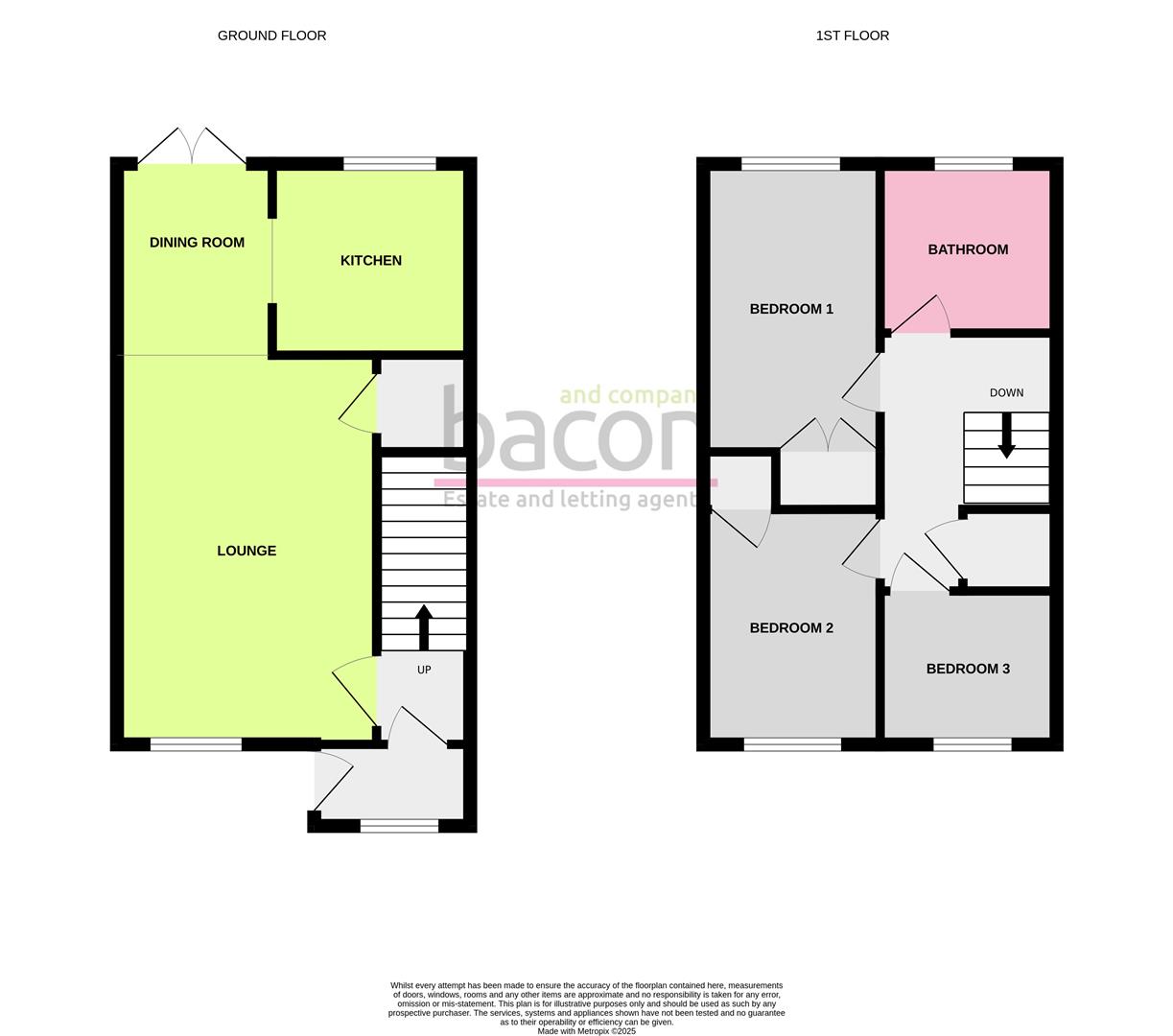 Floor Plan | House - Semi-Detached | The Pallant, Goring-By-Sea, Worthing | Sold - Subject to Contract